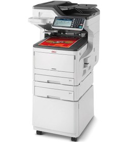 Resim Oki MC883DNCT A3-A4 Yazıcı+ Tarayıcı + Fotokopi + Faks Renkli Lazer Yazıcı 