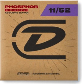 Resim Jim Dunlop Ph. Bronze Medium Light Dap1152 Takım Tel Akustik Gita 