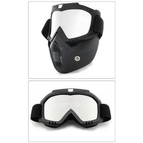 Resim Jet Kask Maskesi Aynalı Gri 