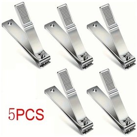 Resim Willowhaven 5 Adet Paslanmaz Çelik Kalın Tırnak Törpüsü - Klasik Düz Kenar, Kokusuz 