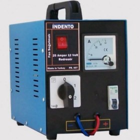 Resim Indento Akü Şarj Cihazı (Redresör) 12 Volt 25 Amper 