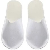 Resim 100 Çift Tek Kullanımlık Otel Terlik Otel Terliği Overlok 