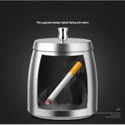 Resim Createtech Tutucu Sigara Sigara Rüzgar Puro Paslanmaz Masaüstü M Küllük Küllük Kül Kapaklı İçin Geçirmez Çelik Aksesuarları Adet Açık 1 Pm 