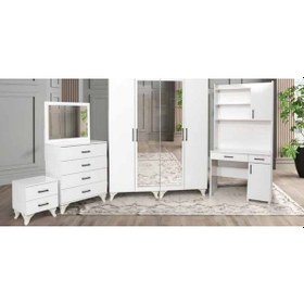 Resim Zirve Genç Odası Beyaz Takım Beyaz 