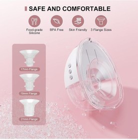 Resim Lulia Store Çift Elektrikli Göğüs Pompası, Eller Serbest, 4 Mod, 9 Seviye, Bpa Içermez 