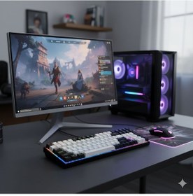 Resim Jedel 100 Tuşu Rgb Gaming Mekanik Klavye Oyuncu Klavyesi Uzun Ömürlü Blue Switch Kl160 