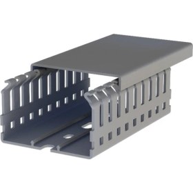 Resim Klemsan 0.0.0.5.556040 Kkd 6040 60X40 Kablo Kanalı (Gri) ( 36 Metre - 1 Kutu ) 
