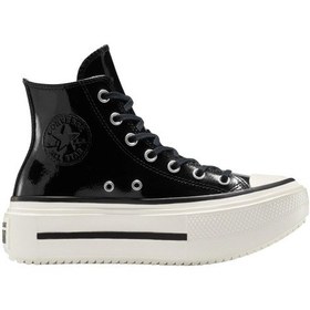 Resim A12977c-k Converse Chuck Taylor All Star Lıft Double Stack Platform Pa Kadın Spor Ayakkabı Siyah A12977c-k Siyah 