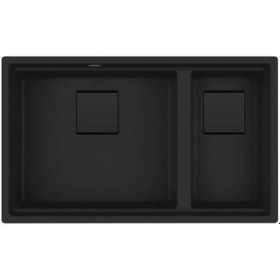 Resim Franke KNG 120 Matt Black Granit Eviye Mat 