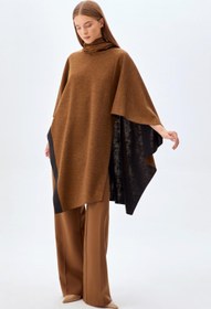 Resim Boğazlı Panço CAMEL - 36 / Camel 
