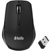 Resim HELLO HL-4705 2.4GHZ 1600DPI KABLOSUZ OPTİK MOUSE 