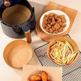 Resim Esmo Home Macro Max Airfryer Pişirme Kağıdı, Yağ Geçirmez, Yapışmaz, Tek Kullanımlık, 20 Adet, 16X16 cm 