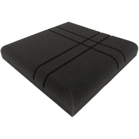 Resim Tenfowee 12 Adet Siyah Akustik Panel - 30x30x5cm Yüksek Yoğunluklu Ses Emici Yalıtım Yastığı, Duvar Dekorasyonu Ve Akustik İşlem İçin 10.1" 