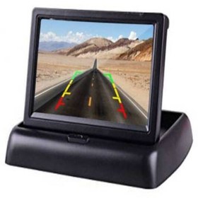 Resim OTOMOBİL 4.3 Inç Hd Katlanabilir Gerivites Kamera Için Monitor Yer Kaplamayan Göz Almayan 