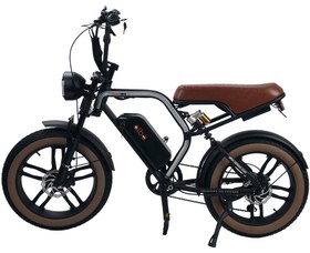 Resim Alba Motobike X1 - Siyah - Taba 