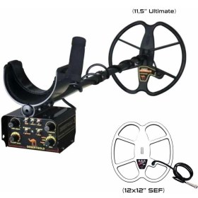 Resim Dedektör Burada DESERT GOLD 3 Dedektör (11,5'' Ultimate+12x12'' Sef) 