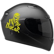 Resim MLH STORE Tek Renk Dakar(dakar Helmet Stickers) Kask Sticker Etiket Modeli 
