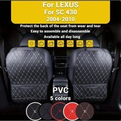 Resim Dashanshop Siyah Kırmızı Oto Kolçak Koruyucu Depoluz Anti-kick Mat Evrensel Dayanıklı 