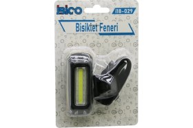 Resim Bisiklet Feneri Pilli 4 Fonksiyonlu= Renkli - Beyaz - 2 Sitil Sinyalli Işık (4887) 
