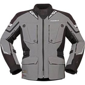 Resim Modeka PANAMERICANA II WATERPROOF CEKET SİYAH AÇIK GRİ 