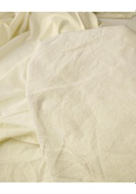 Resim Açık Sarı Renkte Pamuk Vual Kumaş En 140 Cm X Boy 190 Cm -10341 Sarı 