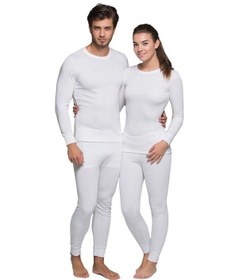 Resim Yetişkin Termal İçlik - Thermoform - Heavy - Unisex - Beyaz Çok Renkli 