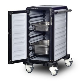 Resim Gastrolley 75 Termo Kabin Taşıma Arabası, 53x78x99 cm 