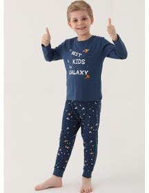 Resim Rolypoly Roly Poly 3177 Best Kids The Galaxy Erkek Çocuk Uzun Kol Pijama Takım 001 