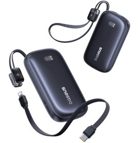 Resim Baseus EnerFill FC21 QPow3 Ultra Dijital Göstergeli Powerbank 10.000 mAh 45W - Siyah 