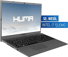 Resim Monster Huma H5 V4.2.6 Intel Core i7-1255U 16GB RAM 1TB SSD FreeDOS 15,6" FHD Taşınabilir Bilgisayar 