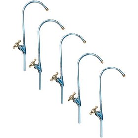 Resim Su Arıtma Cihazı Musluğu Aç Kapa Sarı Yıldız Musluk 5 Adet 