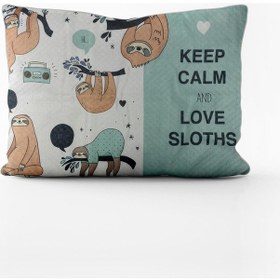 Resim Paradero Tembel Hayvanlar Yastık Kılıfı 
