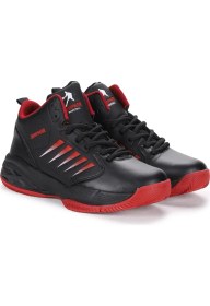 Resim Jump Basketbol Erkek Çocuk Spor Ayakkabı Mikrofiber Tabanlı Sezonsuz Kullanım İçin Tasarlandı 