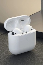 Resim Apple iPhone 7 Plus, 8 Plus Uyumlu AirPods Pro 4 Beyaz Kulakiçi Bluetooth Kulaklık 1.Kalite 