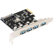 Resim PCIE pcı express 4 port usb 3.0 çoğaltıcı hub PCIE pcı express 4 port usb 3.0 çoğaltıcı kart