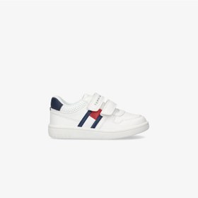 Resim Tommy Hilfiger Flag Velcro Bebek Beyaz Spor Ayakkabı T1x9-33841-1355x336 Beyaz 