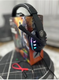 Resim Karler KR-GM104 Rgb Işıklı Mikrofonlu Oyuncu Kulaklığı 