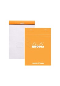 Resim Rhodia Basic Noktalı Bloknot Turuncu Kapak 80g 80 Yaprak 