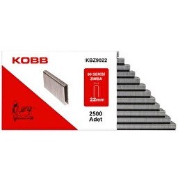 Resim Kobb KBZ9022 22mm 2500 Adet 90 Serisi Ağır Hizmet Tipi Zımba Teli 