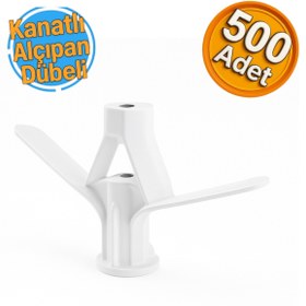 Resim Zenith Zenith Kanatlı Alçıpan Dübeli 3 mm (500 Adet) 