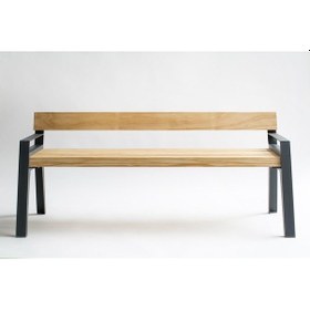 Resim Sırtlı Bench Modelleri Ahşap Bank Sırtlı Bahçe Bankı Ahşap 