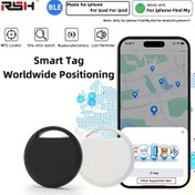 Resim Apple Find My için, GPS Akıllı Etiket mini Takipçi, Kayıp Önleyici Akıllı Uçak Etiketi Hatırlatıcı Cihaz, Araba, Anahtarlar, Evcil Hayvanlar, Bagaj Eşyaları Bulucu, Değiştirilebilir Pil (Sadece iOS, Android Dahil Değil), Eşya Bulucuları 