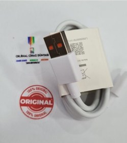 Resim Xiaomi Uyumlu 5A Turbo Destekli Turuncu Uçlar Usb Kablo 