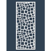 Resim Liar Ahşap Seperatör (Paravan) - KSP-20 - (10 mm) - (69 cm x 139 cm) - (Beyaz) 