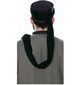 Resim İcma Sarık Dolama Bezi - Siyah 