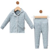 Resim Celira Petrol Pijama Takımı 6 Ay,9 Ay,12 Ay Kız Bebek Petrol 