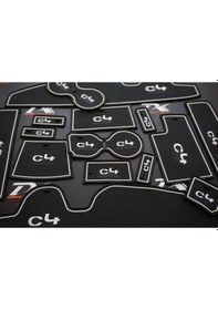 Resim Citroen C4 2016 2017 Modeller Araç Içi Silikon Kaymaz Ped Kaplama (547703774) 