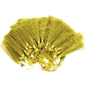 Resim Püskül Simli Ve Parlak 10 Adet Altın Diğer 