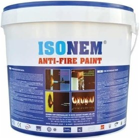 Resim İsonem Antifire Paint Yangın Geciktiren Boya 5 Kg Beyaz 