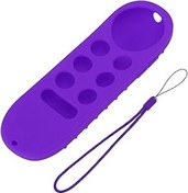 Resim Atyhao TV Remote ile için Uzaktan Kumanda Koruyucu Kılıf Silikon Kılıf Koruyucu Kapak(Mor) 